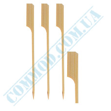 Bamboo skewers | for canapes | Golf | 9cm | 100 pieces per pack