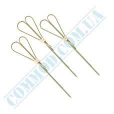 Heart bamboo skewers 9cm 100 pieces