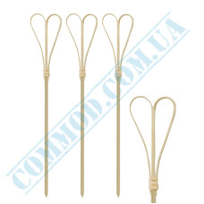 Bamboo skewers | for canapes | Heart | 12cm | 100 pieces per pack