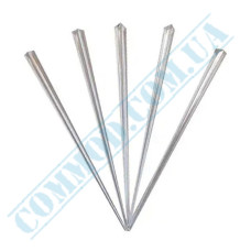 Шпажки пластиковые 9см Призма прозрачная 1000 штук