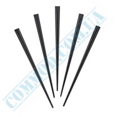 Plastic black prism skewers 9cm 1000 pieces