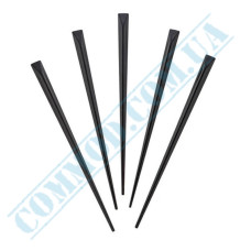 Plastic black prism skewers 9cm 1000 pieces