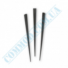 Plastic skewers | for canapes | black Prism | 9cm | 1000 pieces per package