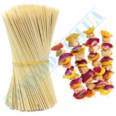 Bamboo kebab sticks 15cm 100 pieces