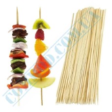 Bamboo kebab sticks 20cm 100 pieces