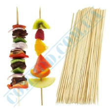 Bamboo kebab sticks 20cm 100 pieces