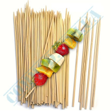 Bamboo kebab sticks 25cm 100 pieces