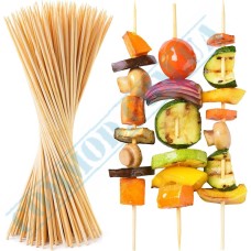 Bamboo kebab sticks 30cm 100 pieces