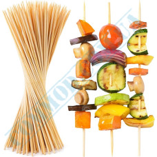Bamboo kebab sticks 30cm 100 pieces