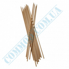 Bamboo BBQ sticks 40cm | d=3mm | 100 pieces per pack