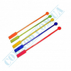 Stirrers for cocktails | 20cm | Paddle | colored | plastic | 100 pieces per pack