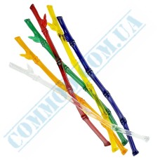 Bamboo colored coctail stirrer 210mm 100 pieces