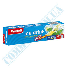 Пакеты для льда Ice Drink Easy Close Paclan | 240 штук в упаковке