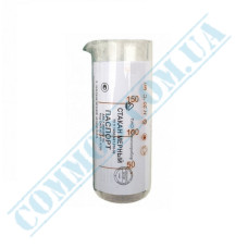 Стакан мерный 150мл стеклянный