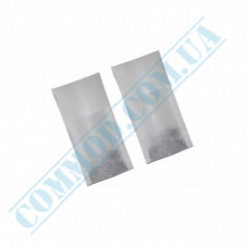 Filter paper bags | for tea | 55*95*30mm | white | in polyethylene | 100 pieces per pack