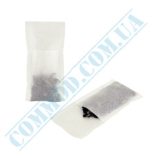 Paper filter bags for brewing tea in a glass 100 pieces in a poly bag