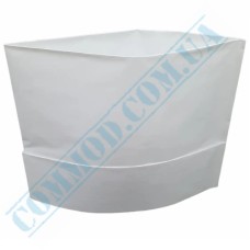 White chef's hat 22cm 10 pieces