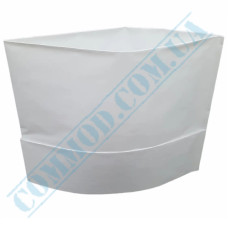 Колпак для повара 22см белый 10 штук