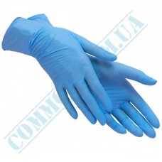 Nitrile blue gloves without powder size M 100 pieces