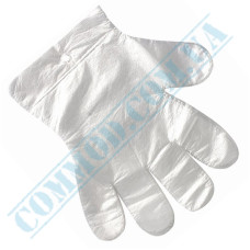 Polyethylene gloves 100 pieces in a bag
