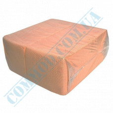Paper napkins | 24*24cm | single ply | orange | 500 pieces per pack