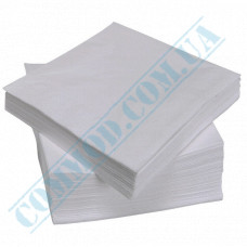Paper napkins | 33*33cm | double ply | white | 200 pieces per package