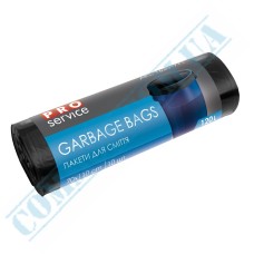 Black garbage bags 120l LD 10 pieces Pro service
