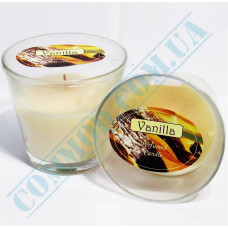Vanilla scented candle in a glass 785g