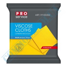 Салфетки вискозные 30x38см желтые 10 штук Салфетки вискозные 30x38см желтые 10 штук