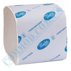 White 2-ply toilet paper tissue 200 pieces