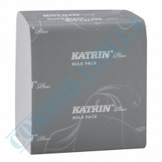 Toilet paper in sheets | 103*230mm | 200 sheets | white | 2 ply | Katrin