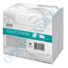 Toilet paper in sheets | 110*220mm | 300 sheets | white | 2 ply | PRO Service