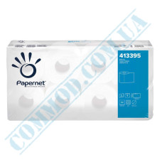 Toilet paper | 15m | 140 sheets | White | 2 ply | Papernet Italy | 8 rolls per pack