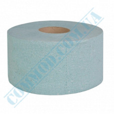 Toilet paper Jumbo | 120m | 1000 sheets | 1 ply | d=190mm h=90mm | green