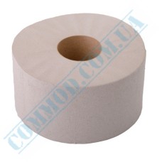 Jumbo gray 1-ply toilet paper 120m