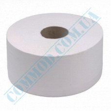 Toilet paper Jumbo | 130m | 1080 sheets | 2 ply | d=190mm h=90mm | white | embossed
