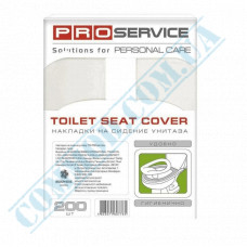 Sanitary Toilet Seat Covers | 1/4 addition | white | PRO Service | 200 pieces per package