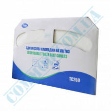 Накладки на унитаз TC 250 белые 250 штук