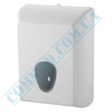 Toilet paper in sheet Dispenser | V - styling | plastic | white | art. 622w-tr