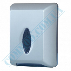 Toilet paper in sheet Dispenser | V - styling | plastic | Satin | art. 622satin