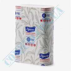 Paper towels Z stacking | 22*23cm | white | double layer | in a bundle of 160 sheets
