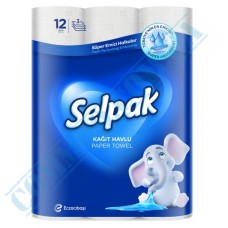 Selpak 3-ply paper towels 12 rolls