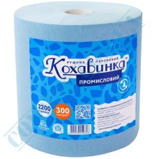 Kokhavinka blue 300m 1-ply paper towel