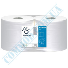 Paper towel | 232m | 760 sheets | two-layer | White | industrial | wiping | art. 402059