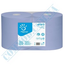 Papernet blue wiping paper 2-ply 360m 401975 2 rolls