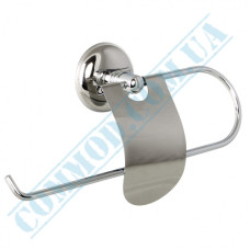 Roll paper towel holder | closed metal | Chrome plated | art. 912462