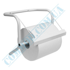 Industrial paper towel holder | metal | White | wall-mounted | Mar Plast | art. 522