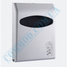 Toilet Seat Cover Dispenser | 1/4 addition | Satin | plastic | art. 662sat
