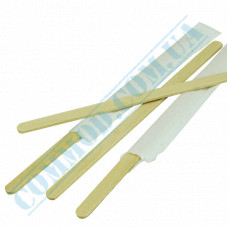 Stirrers for coffee and tea | wooden | 140*6*1.8mm | in paper | 500 pieces per pack