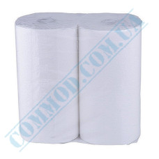 Paper towel | 15m | 120 sheets | two-layer | White | Papero | 2 rolls per pack